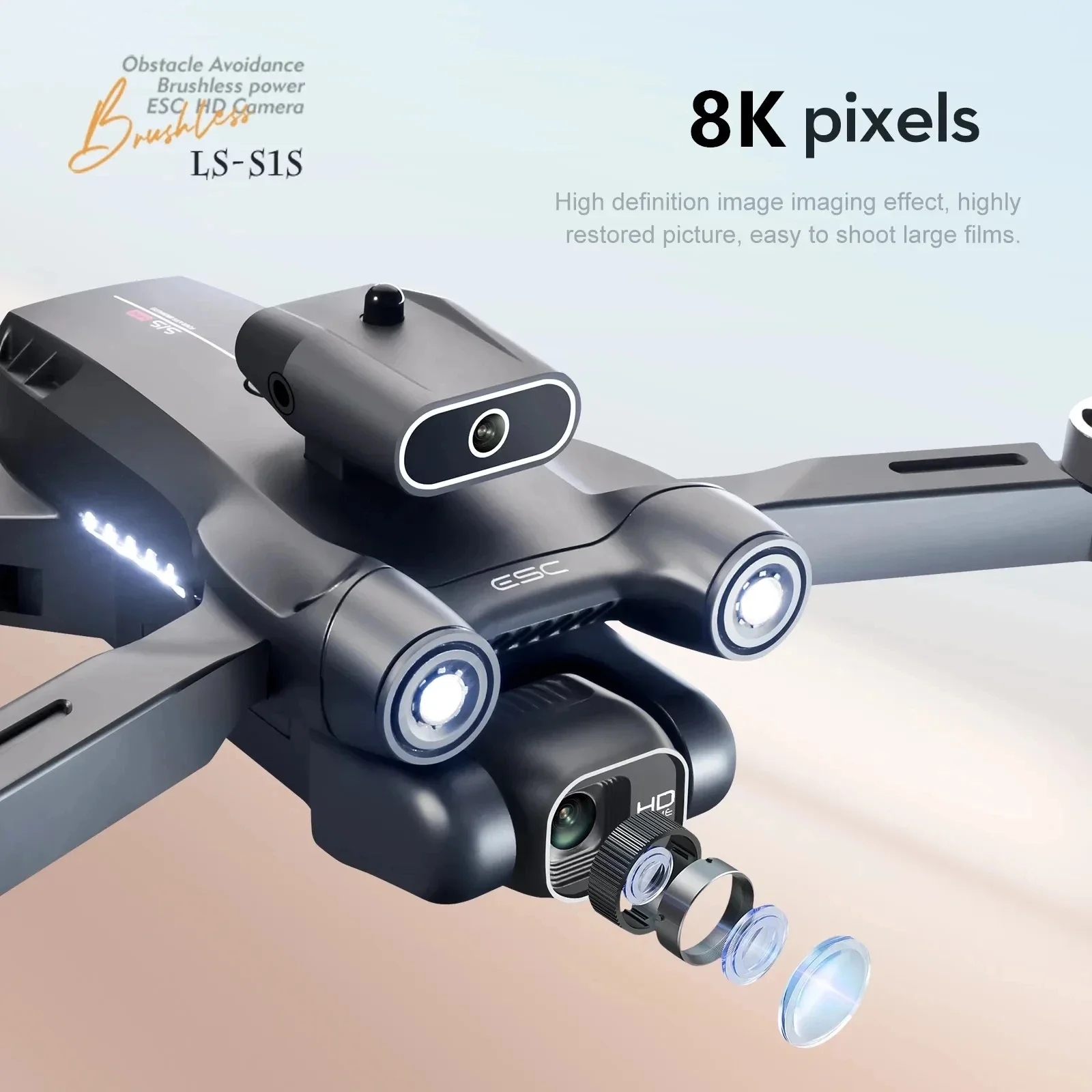 New S1S 5G GPS Drone Camera 8K - Drone Cinematic review and price
